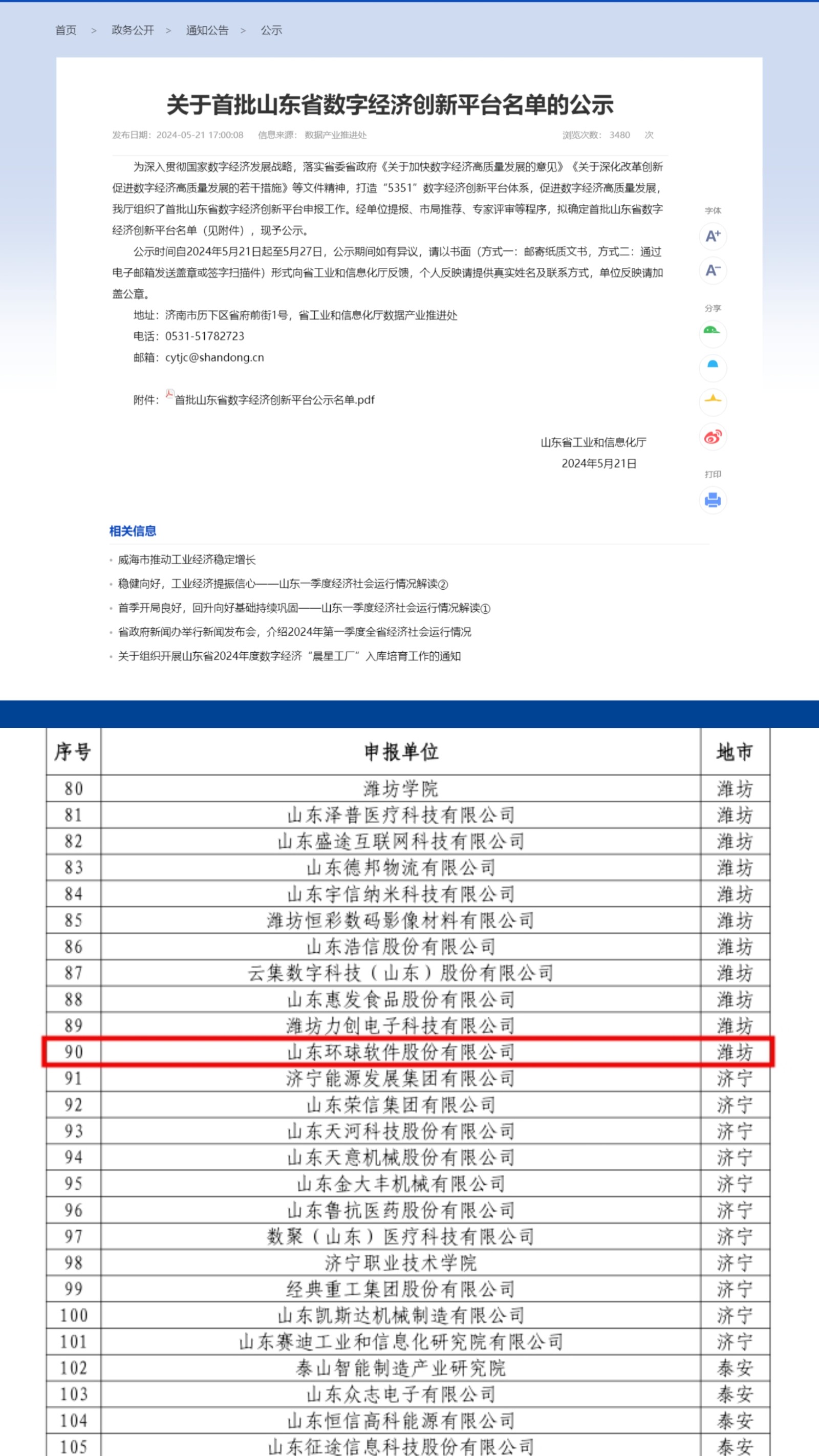 喜報++！環(huán)球軟件成功入選省級首批數(shù)字經(jīng)濟產(chǎn)業(yè)創(chuàng)新中心