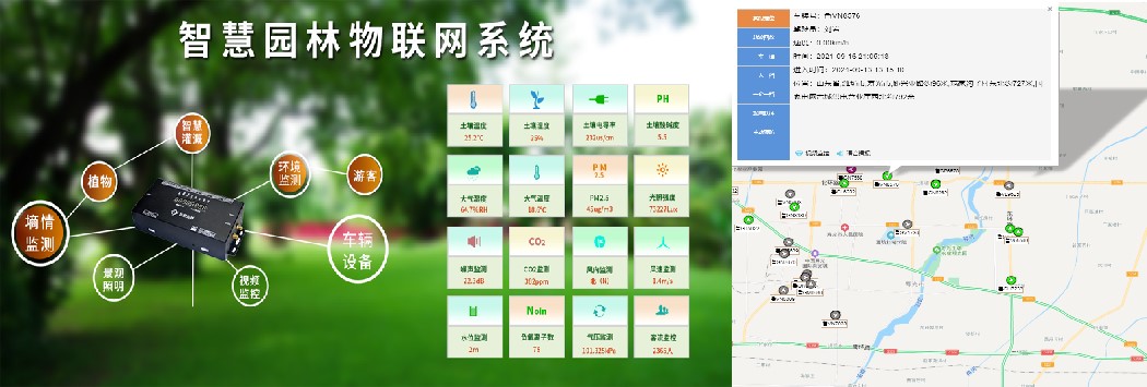 環(huán)球軟件智慧園林物聯(lián)網系統(tǒng)