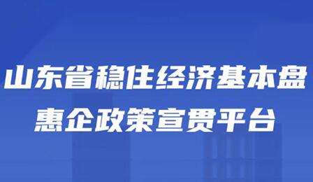 一站匯聚、精準(zhǔn)直達(dá)！環(huán)球軟件研發(fā)的山東省惠企政策宣貫平臺(tái)上線了